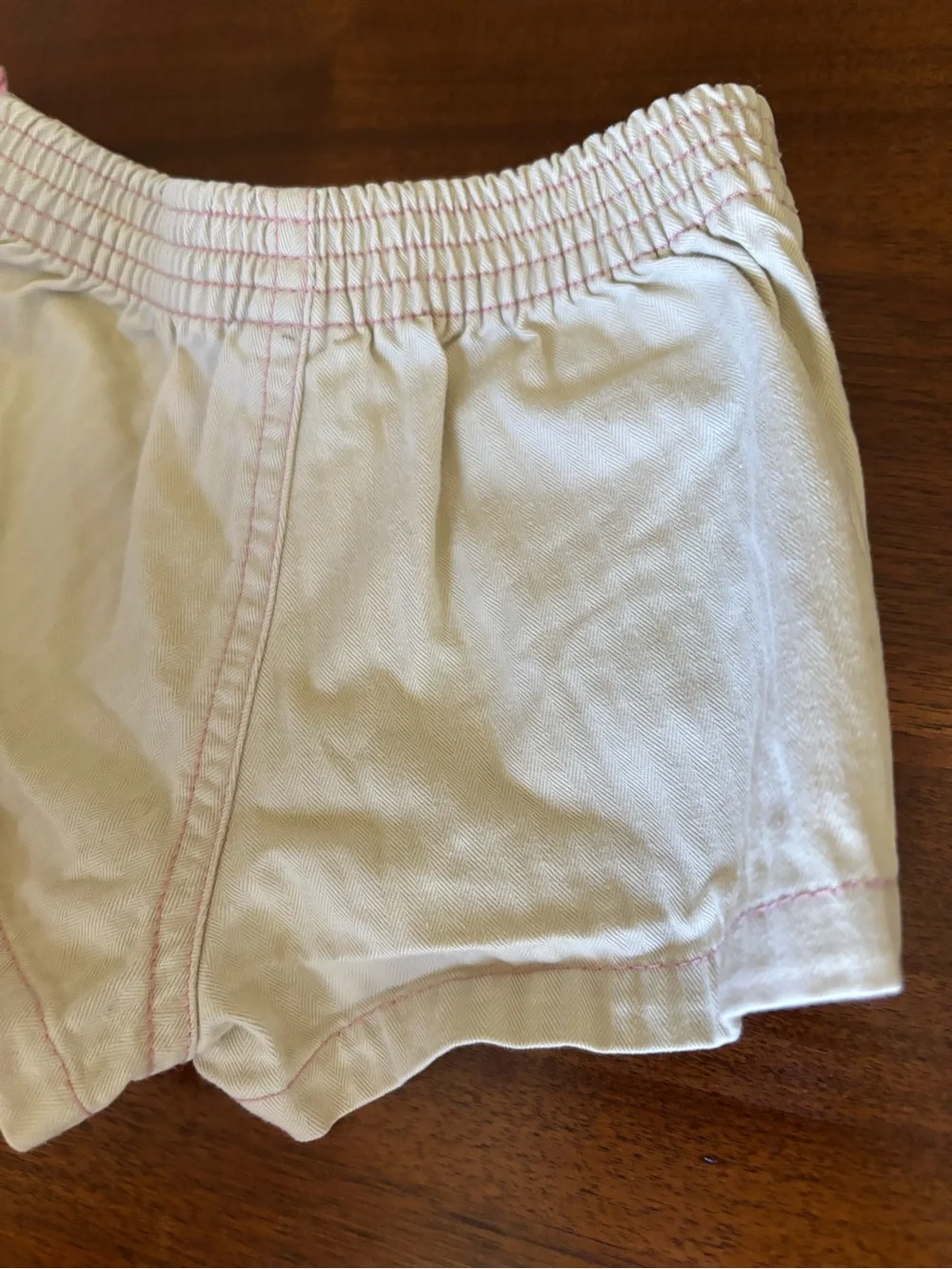 Y2K Old Navy baby Cargo Skort with Pink Belt Accent